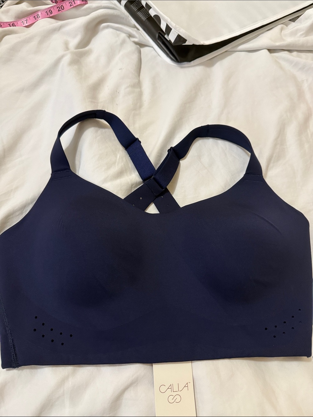 Calia Empower sports bra in Opulent Blue NWT size 36DD